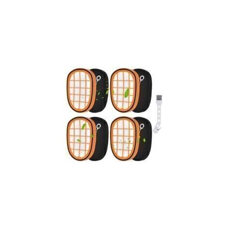 Lot de 4 filtres pour Philips Speedpro Max Aqua Handheld Fc6812 Fc6813 Accessoire pour aspirateur
