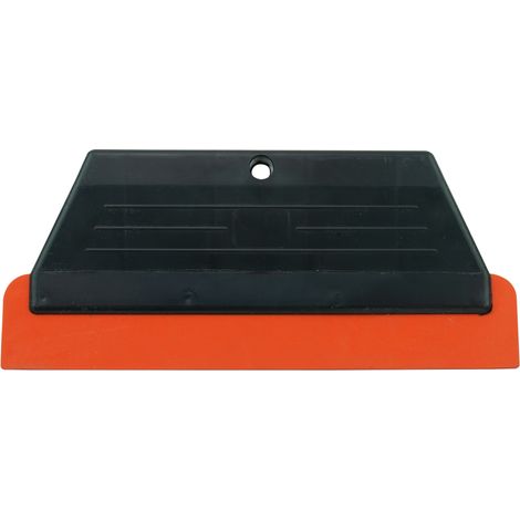 Raclette de faïencier – Poignée ergonomique – Lame en caoutchouc dur 28 cm – Nettoyage précis des carreaux et faïences