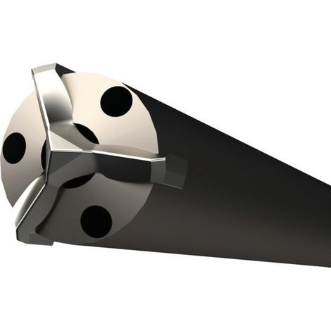 Broca de hormigón Speeduster 14x410 Sistema de aspiración 3 colas Acoplamiento SDS+ Broca de aspiración Speeduster