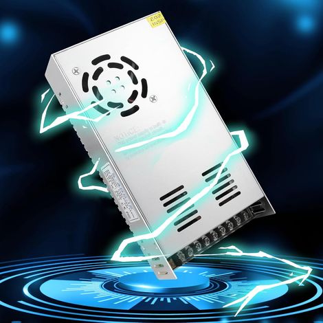 Alimentation 12V 33,3A 400W, Transformateur 220V 12V, Convertisseur AC 220V vers DC 12 Volts, Transfo pour Bandes, Lampes et Projecteurs (1/5)