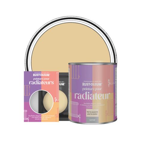 Peinture pour Radiateur, Finition Satinée - Tempête de Sable (1/3)