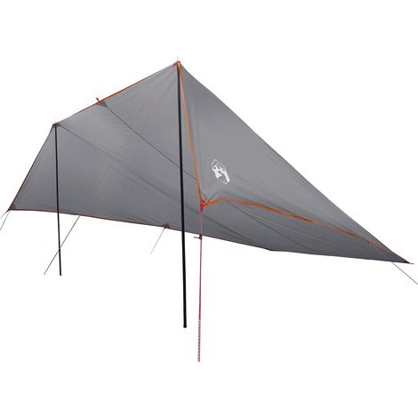 Toldo para vehículo con techo Gris y naranja 518 x 580 x 215 cm