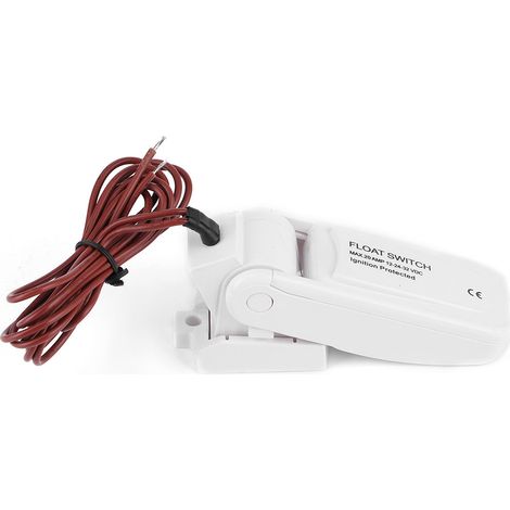 Interrupteur à flotteur pour pompe à bulbe 12-24-32 V CC, sans Quick-Silver, contrôleur de prévention des fuites de niveau d'eau automatique (1/5)