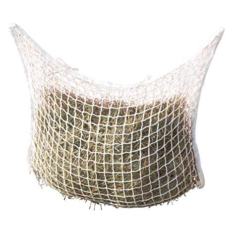 Kerbl 321999 - Rete da Fieno, 90 x 60 cm, Bianco, Maglie 3 x 3 cm (1/3)