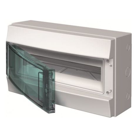 Coffret de distribution Mistral 65H - IP65 - Nombre de modules - 1 rangée 18 modules