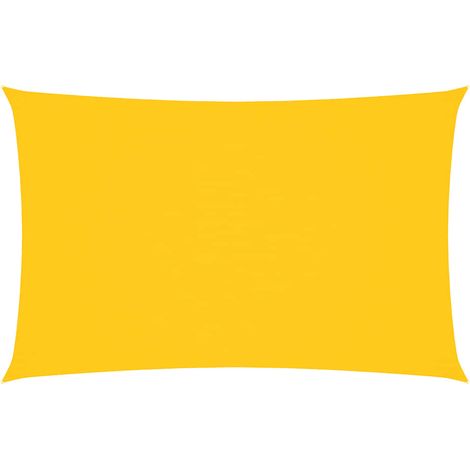 Maison Exclusive - Voile de parasol tissu oxford rectangulaire 2x4,5 m jaune (1/5)