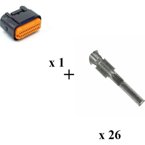 Kit Connettore JAE MX23A Maschio 26 Vie