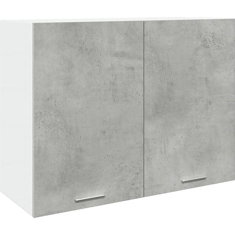 Maison Exclusive - Mobile Pensile “Lyon” Grigio Cemento 80x31x60 cm