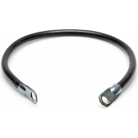 Cavo Batteria Nero a 6 Conduttori con Guaina in PoliVinile ø Occhiello: 10mm, L: 305mm.