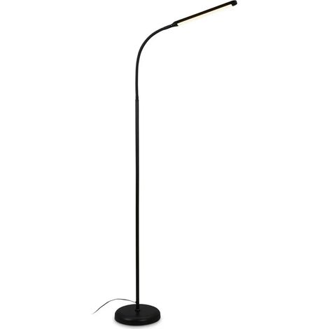 [NEUWERTIG] B-Ware Briloner Pivaz Led Stehleuchte Standlampe Touchdim Schwarz Wohnzimmerlampe 126cm