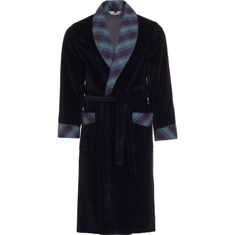 RE-104 Herrenbademantel • Farbe: Dunkelblau 1035 • Größe: 3XL (1/4)