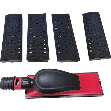 Manual Grinding Plate, Dry Grinding Board, Sanding File Block for Metalworking, Wood Polishing, 70mmx198mm (1/5)