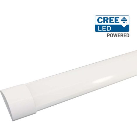 Réglette LED plate 30cm 10W 120lm/W CREE Chip V-TAC VT-8-10 - 120 deg - Blanc neutre - 4000K