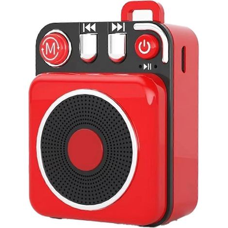 Mini haut-parleurs sans fil portables de haute qualité compatibles avec la lecture de cartes TF -- (1/5)