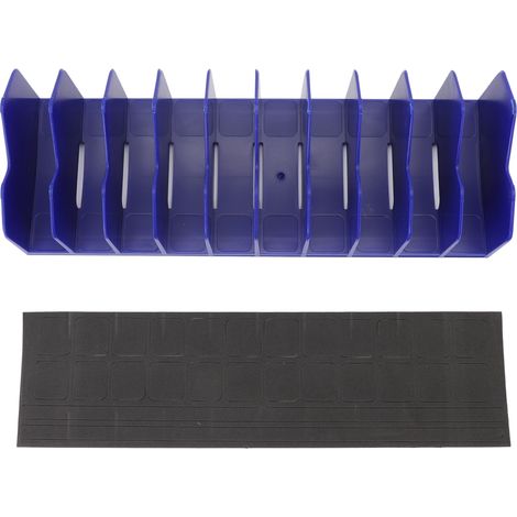 Rangement pour pinces et clés à molette, 10 emplacements, pour tiroirs de boîte à outils de 7,1 cm de hauteur (1/5)