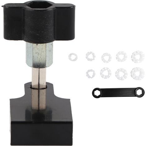 Support de Fixation pour Bagues - Outil de Bijouterie pour Polissage et Gravure - Kit Complet Blanc (1/5)