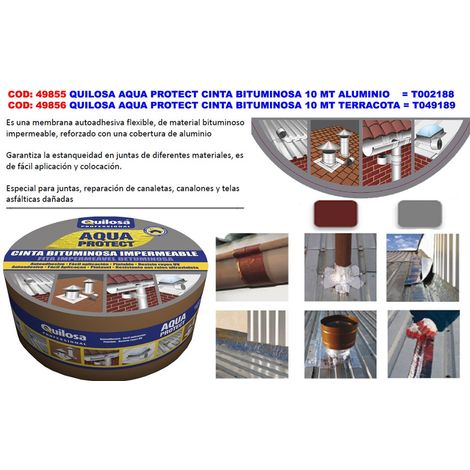 QUILOSA Nastro Bituminoso AQUA PROTECT 10CMx10MT ALUM10003753