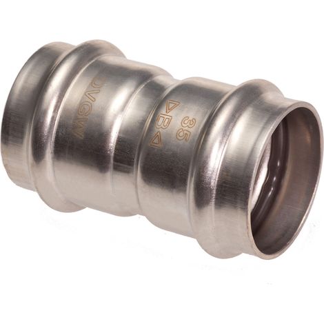 Manchon inox 316 à sertir égal Femelle Ø15