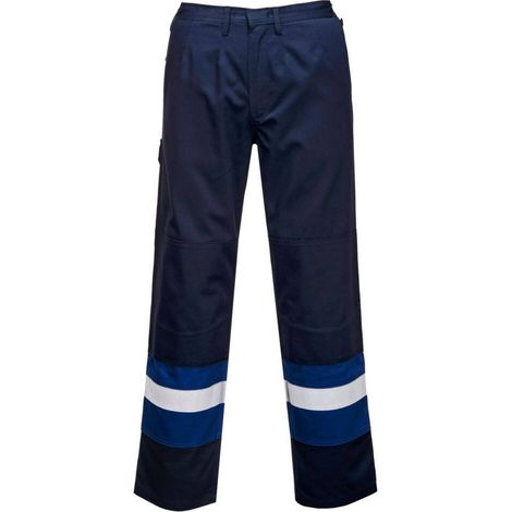 Pantaloni Bizflame Plus Marine/Royal S - FR(38-40) - UK(30-32) (1/2)