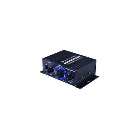 AK 170 Mini HiFi Power Amplification 20W + 20W 2 CH Dual Channel avec RCA