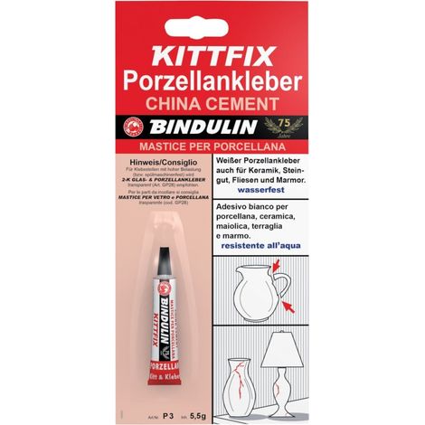 Bindulin Porzellankitt 5,5g 15 Stk (1/5)