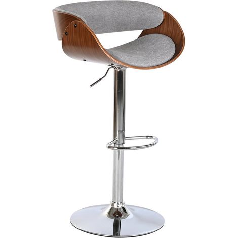 Taburete Poliester Nogal 54X53X101,5 Ajustable (1/5)