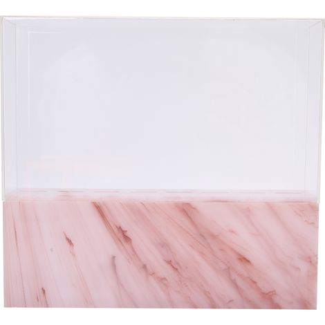 Porte-pincettes 8 trous avec couvercle anti-poussière, présentoir et rangement pour salons, rose. (1/5)