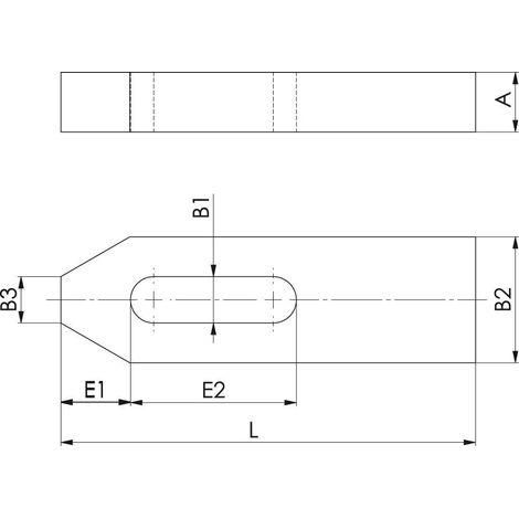 Bride de serrage DIN6314 18x125mm FORMAT 1 PCS (1/4)