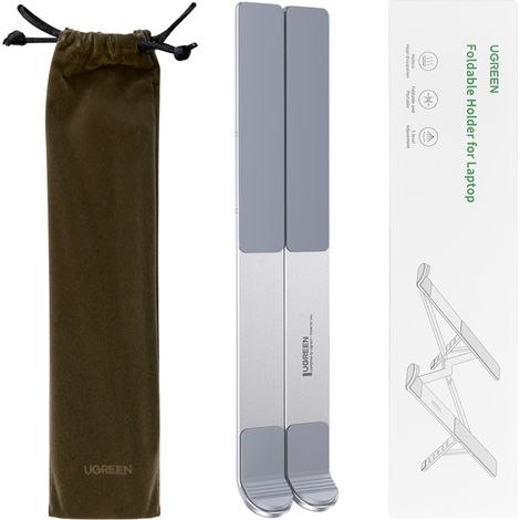 UGREEN LP451 Laptopständer, 8-17 Zoll, faltbar (silber)