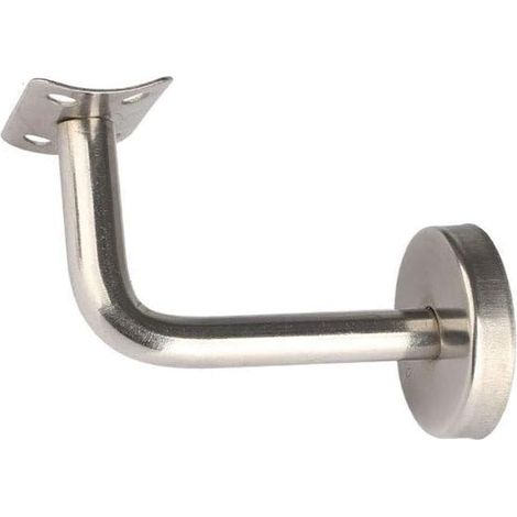 Support Rail Escalier Acier Inoxydable Solide pour Escaliers Garde-corps Mains Courantes 60 x 100 mm (1/4)