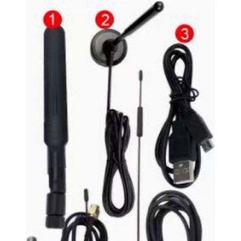 Gummiantenne, Saugnapfantenne, Stabantenne, 6094sma, Zugstangenantenne, gebogener Stahldraht, 2,4-GHz-Frequenz. (1/5)