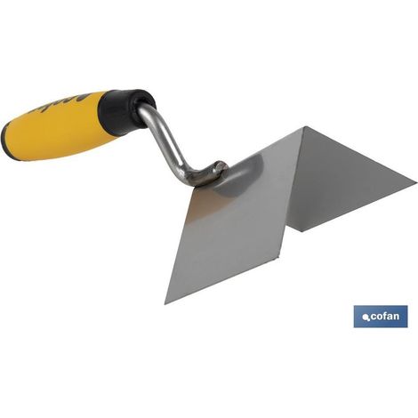 Frattone INOX Per Angoli Esterni Manico Bi-Componente 80x60