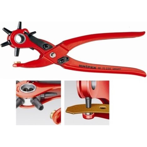 Sacabocado corte revolv knipex (1/5)