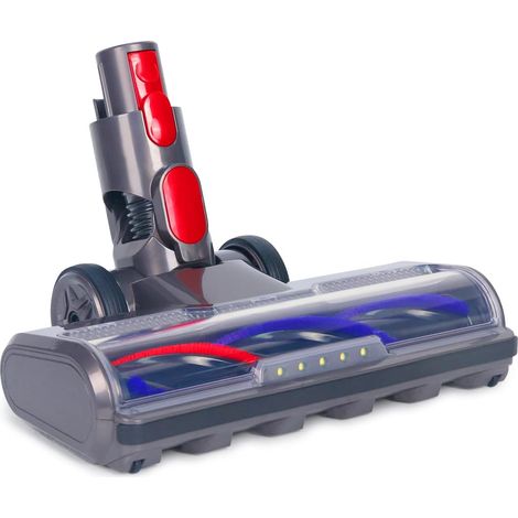 Bürsten kompatibel mit Dyson V7, V8, V10, V11, V15 mit Bodenbürste mit Direktantrieb für graue Teppiche mit niedrigem Flor und Hartböden (1/5)