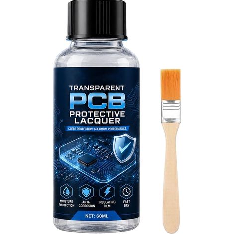 Pintura Para Placa PCB 60 ml Película Protectora Aislante (1/5)