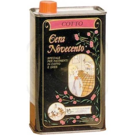 6 x COTTO NOVECENTO CERA LIQUIDA NEUTRA 1 L