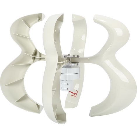 Générateur éolien à 4 pales de 400 W avec contrôleur pour maison ou bateau DT-HL-400w-Blanc 48 V (1/5)