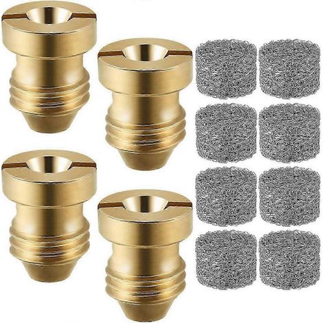 Lot de 4 buses à orifice (1,1 mm) et 8 filtres en maille pour canon à mousse (compatible 3000 PSI) (1/5)