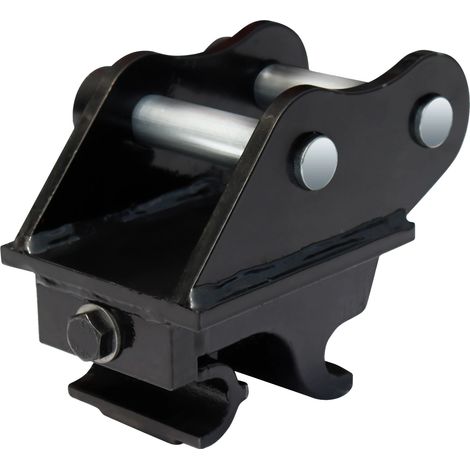 Mechanische Schnellwechselvorrichtung, Lochdurchmesser 25mm, Achsabstand 93mm, Spannweite 85mm, Für 0,8-1,5 Tonnen Mini-Bagger, M14 Ausrichtung (1/5)
