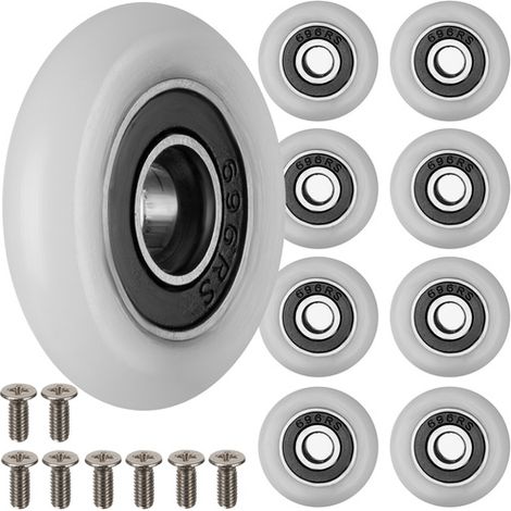 Duschkabinen- oder Duschtürrollen 23 mm – 8er-Pack (1/5)