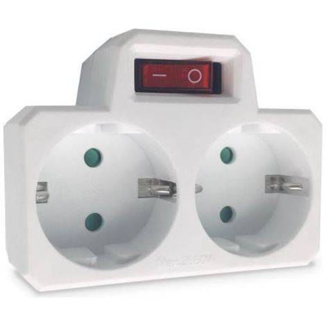 Doppelstecker mit Schalter GSC 103000001