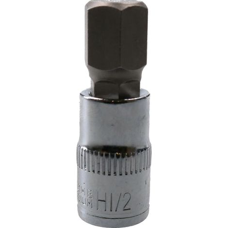 1/2"-Sechskant-Steckschlüssel/Bit / 3/8"-Antrieb, Imperial AF SAE, 48 mm Sechskant-Inbusschlüssel Cr-V (1/3)