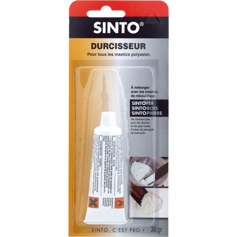 Durcisseur de mastic 30ml – Résine pour polyester – Mélange avec mastics Sintofer, Sintobois – SKU 139131 (1/6)