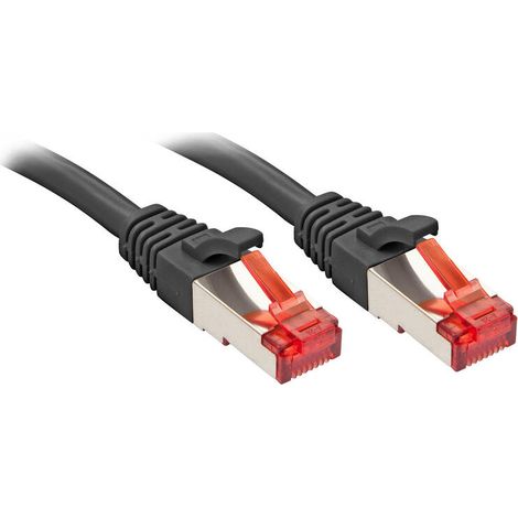 Lindy 47779 cable de red Negro 2 m Cat6 S/FTP (S-STP)