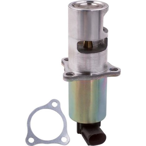 Vanne EGR compatible avec Trafic, Megane, Laguna et Scenic 1.9 dCi – 5 broches – avec joint – Pièce de rechange d'origine 8200542997 (1/5)