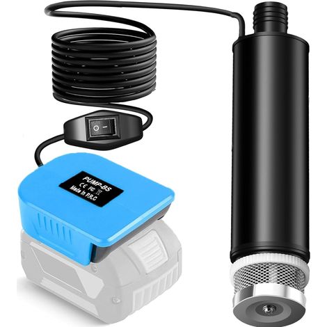 Pompe à eau 635 GPH pour batterie 18 V (1/5)