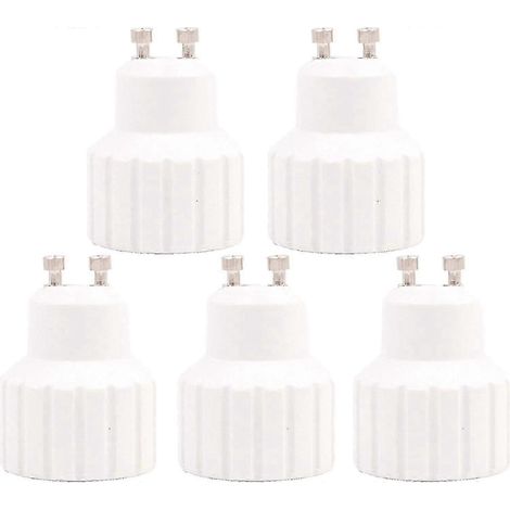 GU10-zu-GU10-Lampenfassungsadapter – Lampenadapter – Fassungsadapter für LED-Halogenlampen – Gut (1/5)