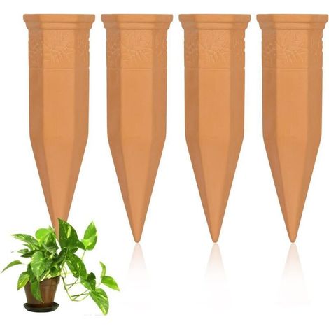 Irrigation automatique de l'eau des plantes, système d'arrosage automatique 4 pièces pour plantes en pot, système d'irrigation goutte à goutte pour jardin, plante d'intérieur, irrigation des fleurs (1/5)