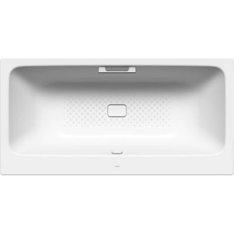 Kaldewei Avantgarde - Bañera rectangular Asymmetric Duo 742, 180x90 cm, con orificios para asidero, antideslizante en toda la superficie, blanca 274210210001 (1/3)