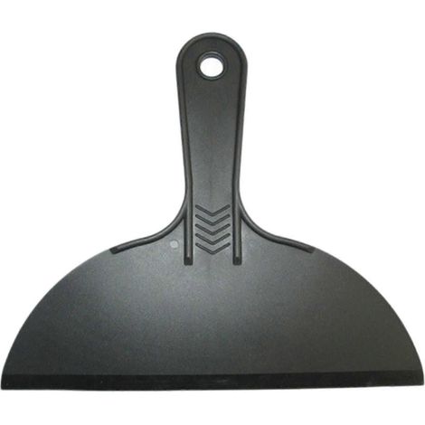 Couteau à mastic en plastique, outil à enduire noir, spatule confortable, outil flexible pour rayer la peinture lors de projets de bricolage-8inch